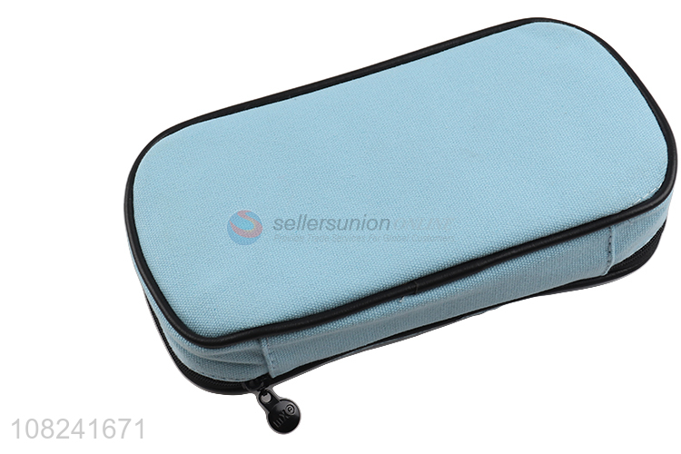 Yiwu market large capacity student pencil case wholesale