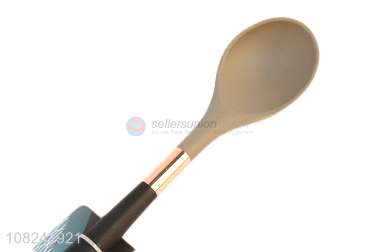 Good price creative gold-plated silicone spoon wholesale