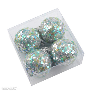 Online wholesale 4pieces party event christmas decoration ball