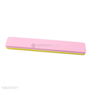 High quality double sided sponge <em>nail</em> buffer <em>nail</em> <em>file</em> for acrylic nails