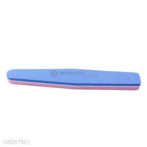 Hot selling washable double sided sponge <em>nail</em> <em>file</em> block for <em>nail</em> care