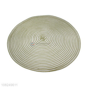 China factory round non-slip placemats table mats for sale