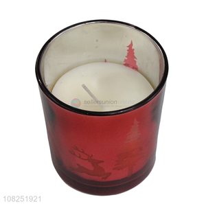 Factory price creative scented candle party glass jar wax