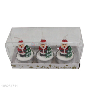 Wholesale price cute scented candle set for christmas