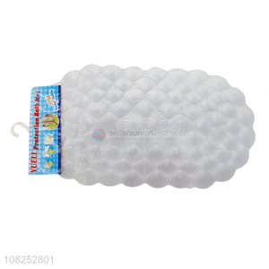 High quality clear anti-slip shell bath mat shower mat for bathroom