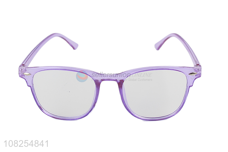 High Quality Purple Frame Spectacles Glasses Frame Wholesale