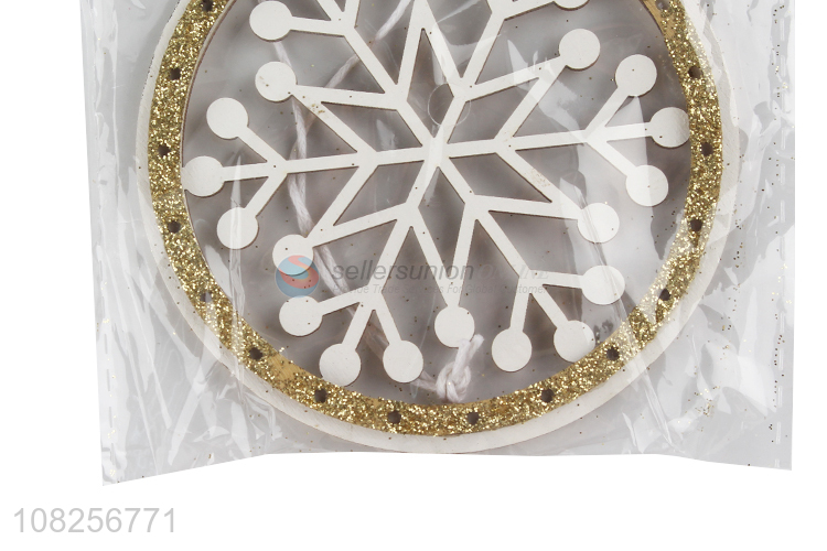 Factory price snowflake decoration christmas pendant