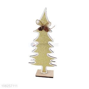 Lastest arrival creative wooden christmas tree ornament