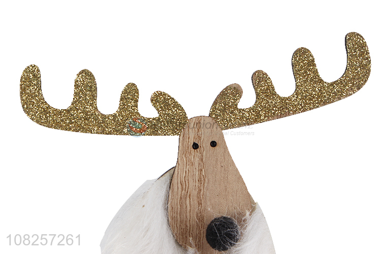 Yiwu market creative elk ornament christmas party decoration