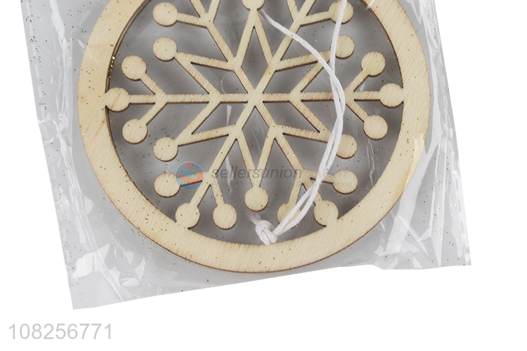 Factory price snowflake decoration christmas pendant