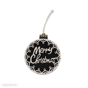 Wholesale price creative wooden pendant for christmas