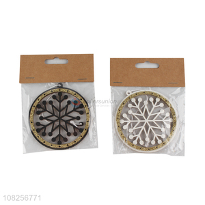 Factory price snowflake decoration christmas pendant