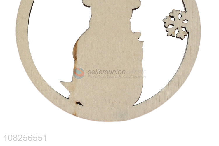Low price simple snowman pendant christmas party decoration