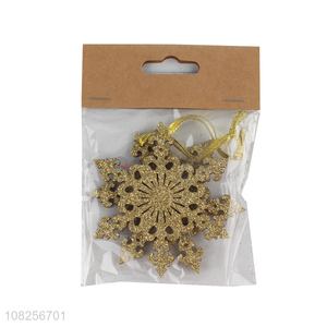 Hot sale creative wooden decoration christmas pendant