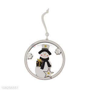 Low price simple snowman pendant christmas party decoration