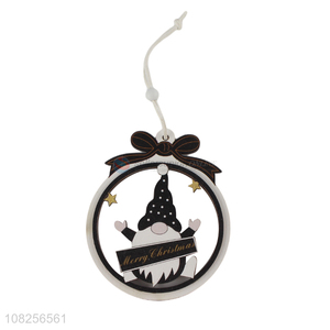 Hot selling wooden christmas door sign festive ornament