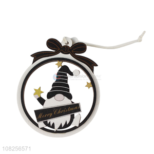 Factory wholesale creative wooden hang brand for christmas