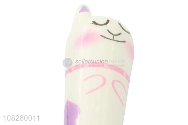 High quality cute ballpoint pen squishy stress relief toy pen