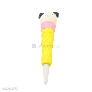 China supplier cartoon bear vent toy ballpoint pen