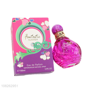 China Supplier Women's Perfume Eau De Parfum Longlasting Perfume 3.4 Fl Oz