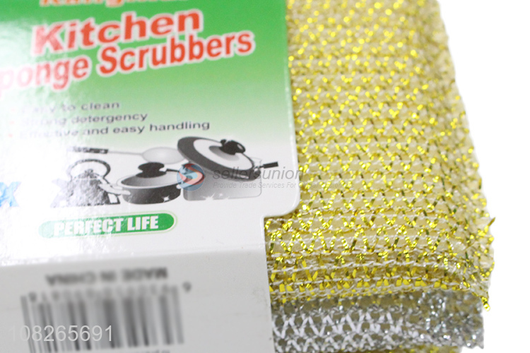 Hot Products 3 Pieces Scouring Pad Best Kitchen Scrubber