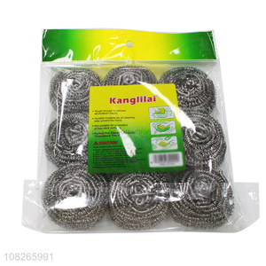 Hot Selling 9 Pieces <em>Clean</em> <em>Ball</em> Kitchenware Scourer Set