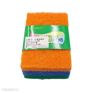 Wholesale 3 Pieces <em>Scouring</em> <em>Pad</em> Best Kitchen Scrubber