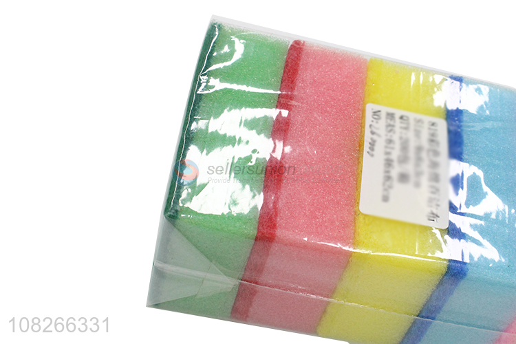 Popular Colorful Sponge Kitchen Cleaning Sponge Set