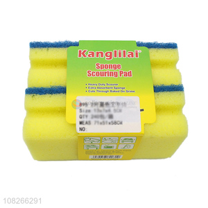 Custom Heavy Duty Kitchen Scourer Cleaning Sponge Set