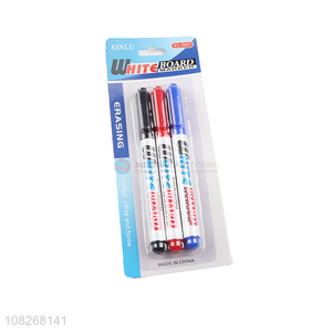 Best Quality 3 Pieces Whiteboard Marker For School And Office