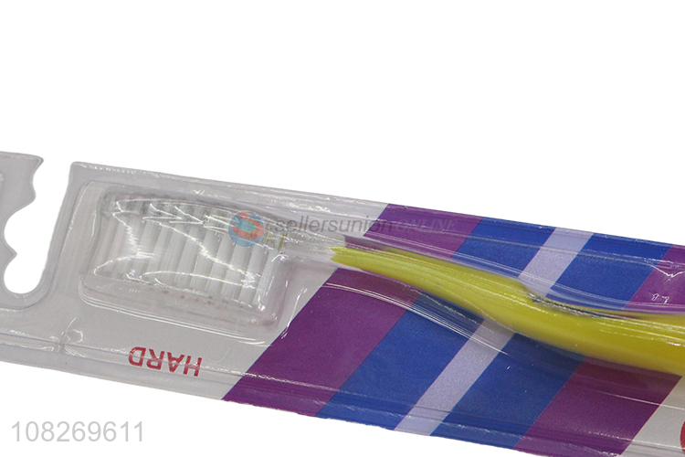 Most popular daily use soft nylon adult toothbrush for sale