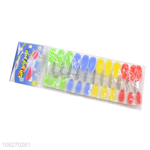 Good Sale 12 Pieces Soft Grip Pegs Best Clothes Pegs