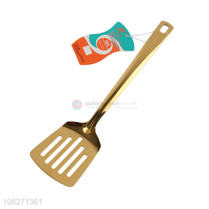 New products stainless steel slotted spatula for cooking