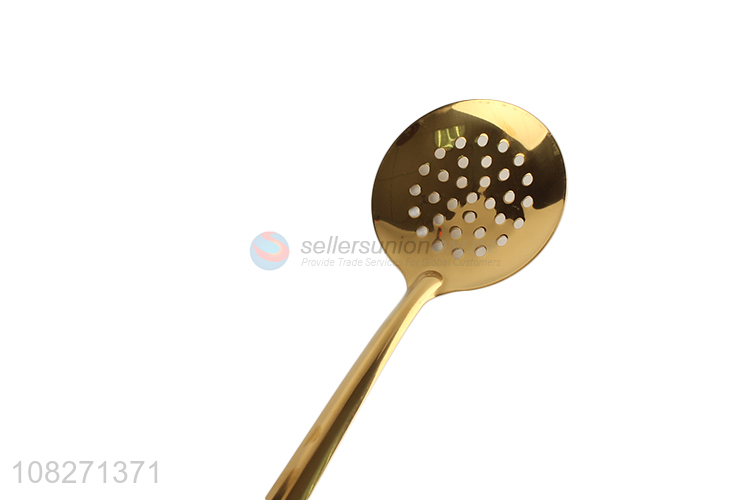 Good quality long handle colander kitchen utensils for sale