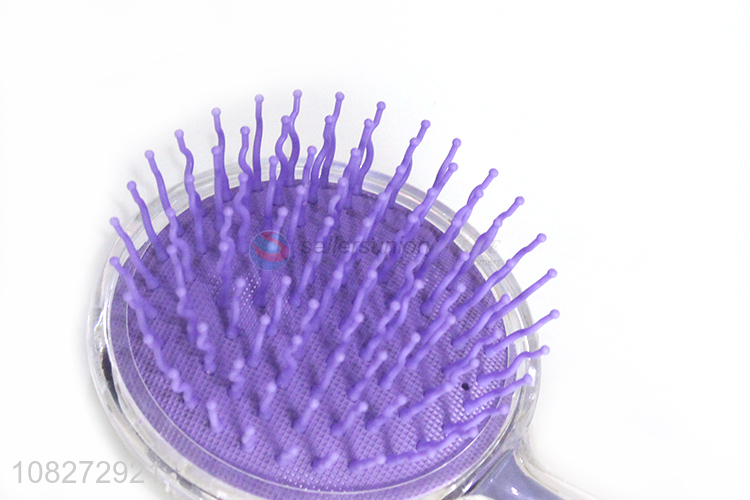 Wholesale from china round fashion hair comb for hair accessories