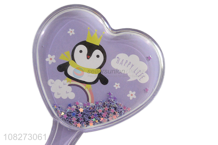 New products heart shape massage hair comb for daily use