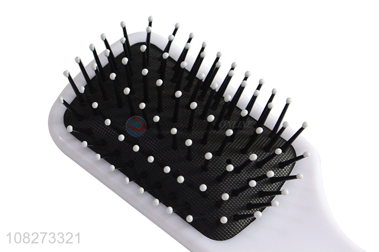 New products white massage hair comb brush with air cushion