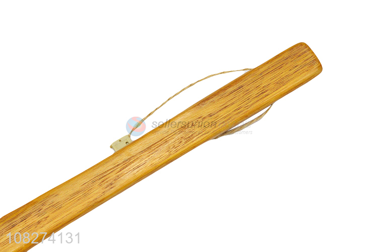 Factory supply custom logo wooden back scratcher classic massage product