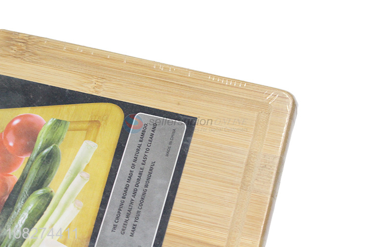 Online wholesale durable natural bamboo chopping board easy to clean