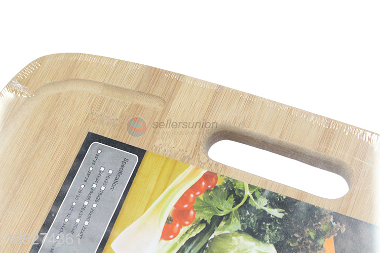 China supplier natural bamboo chopping board eco-friendly cutting board