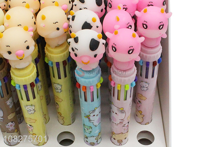 Best Quality Cartoon Ten Colors Ballpoint Pen