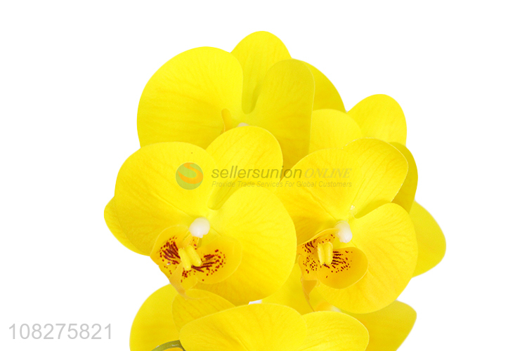 Good quality artificial orchid flowers realistic orchid for home decoration