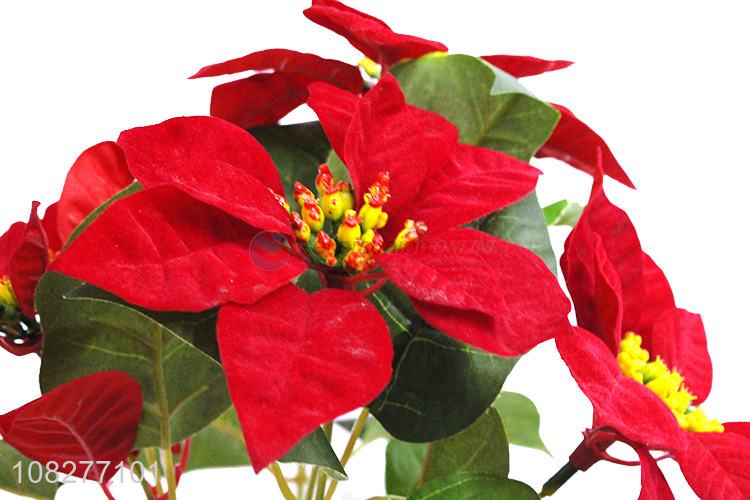 Most popular 5heads artificial christmas flower for sale