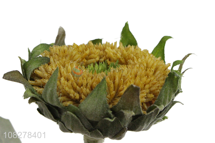 Factory price creative single sunflower DIY cuttings bouquet