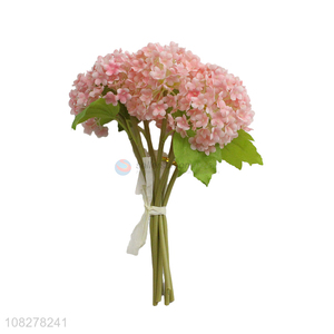 Top quality pink nice artificial flower bonsai desktop decoration