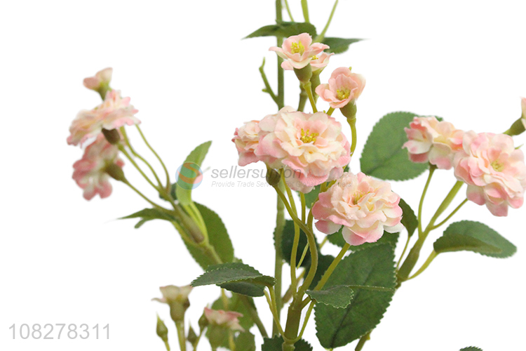 Online wholesale artificial rose plastic fake flower for garden