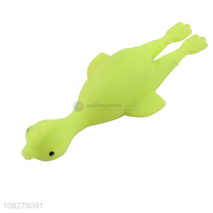 New arrival kids toddlers learning duck model toy plastic animal toy