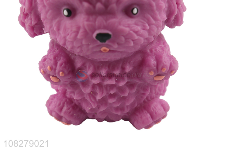 Wholesale cartoon dog decompression toy anti-stress squishy toy