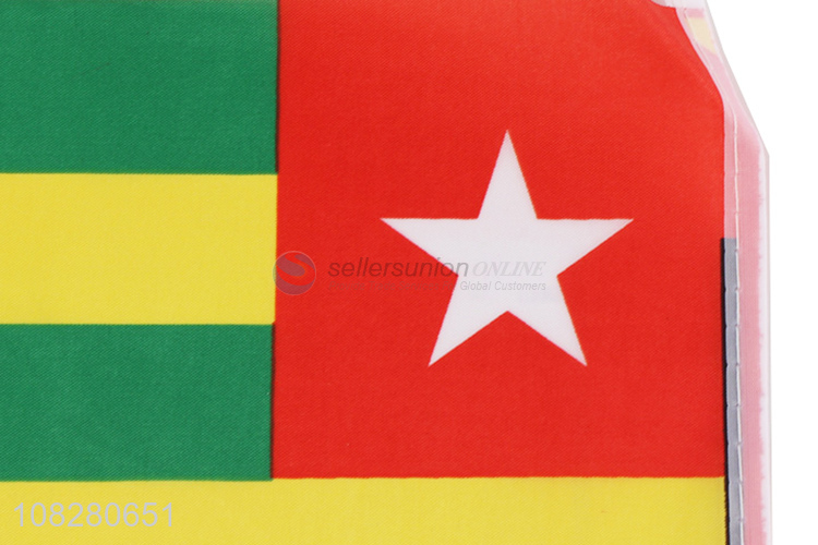 Low price Togo country flags polyester national flags wholesale