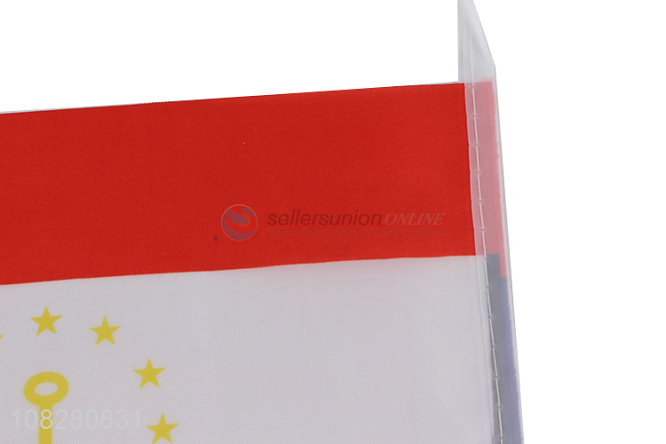 China wholesale car flag polyester flag Tajikistan flag